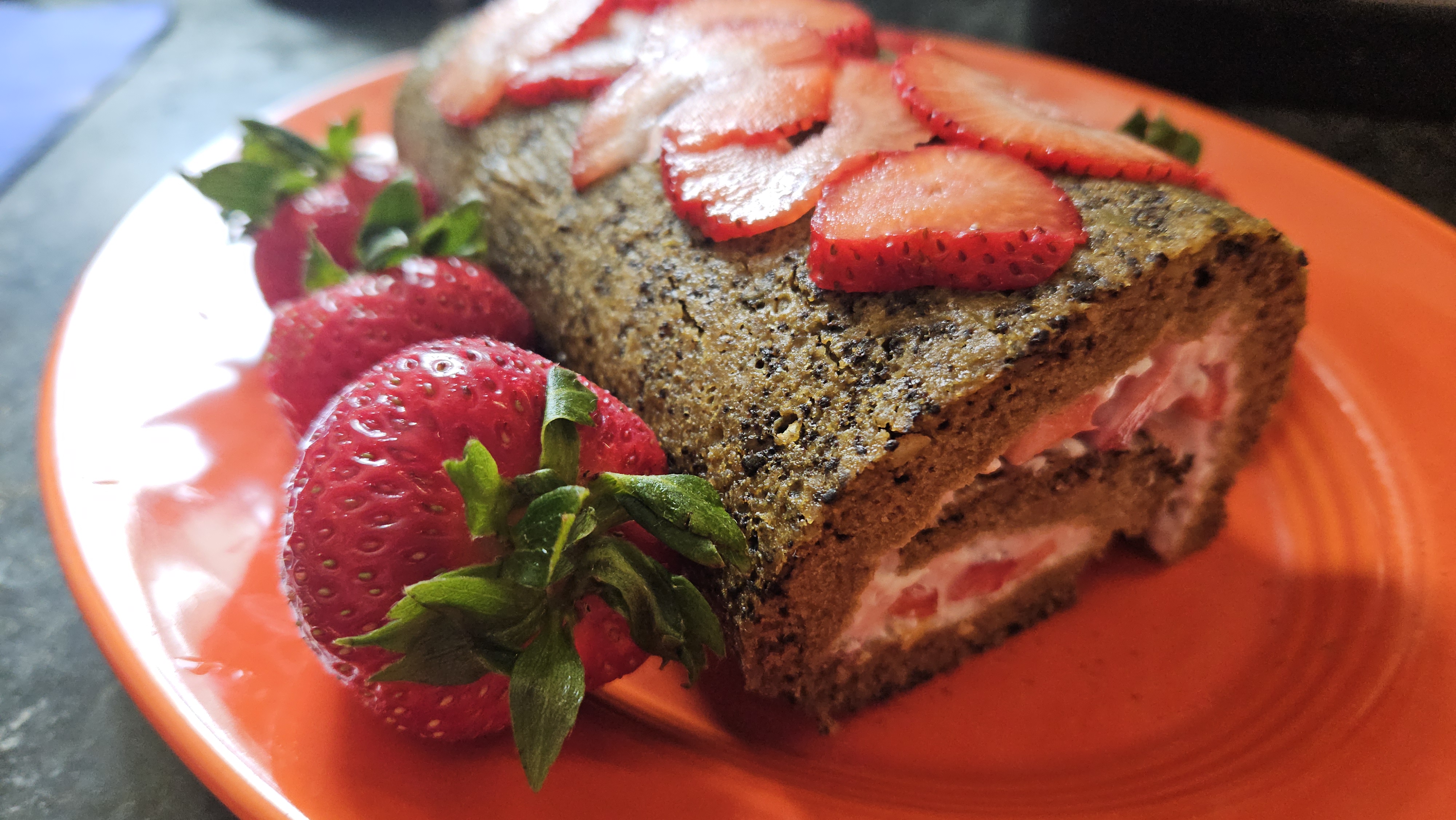 Strawberry 🍓 Roll