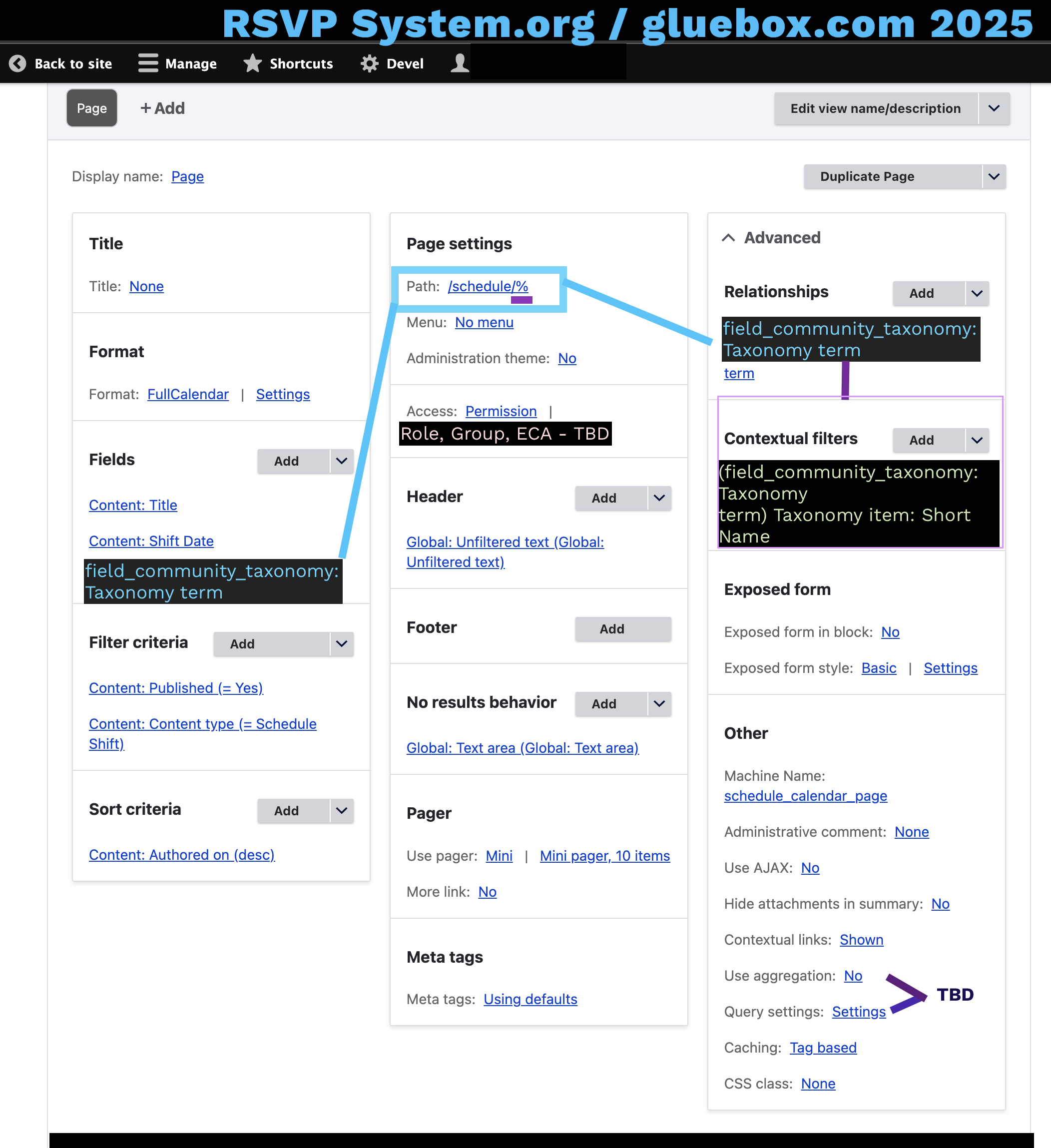 Views Context Taxonomy Filter