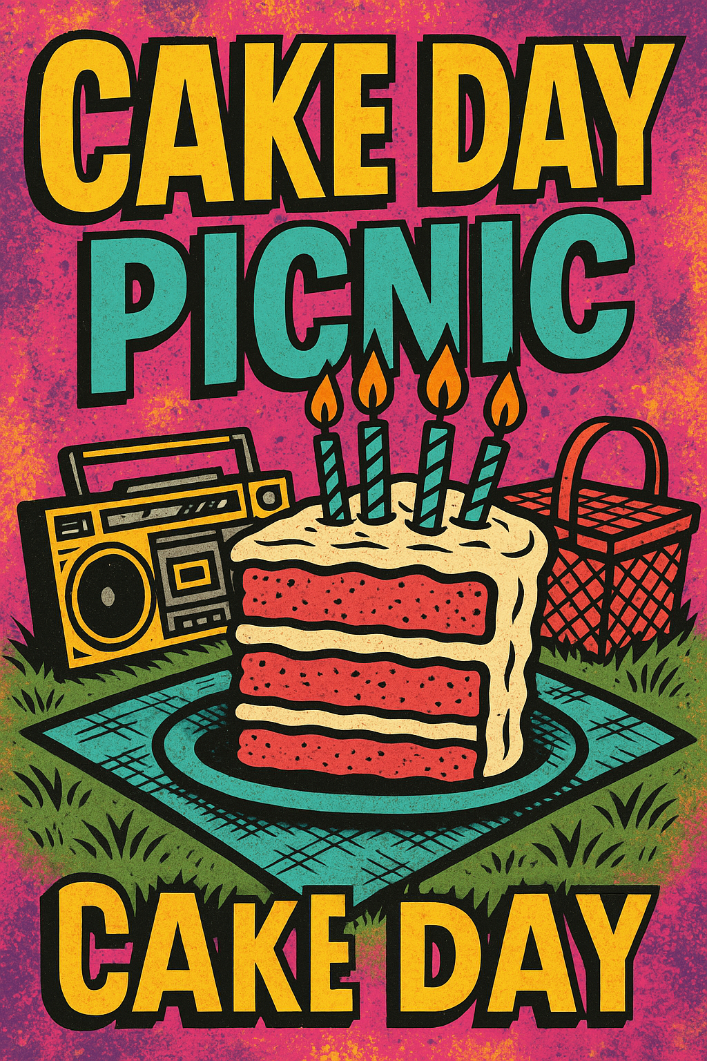 Cake picnic