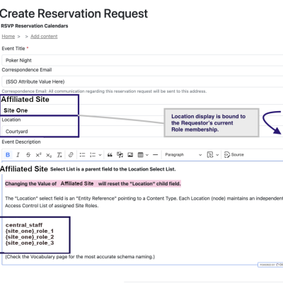 Reservation Example