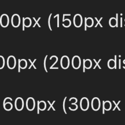 File Size Matrix 